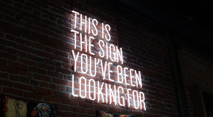 This is the sign you've been looking for