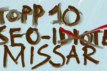 Topp 10 SEO-missar