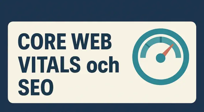 Core Web Vitals påverkan på SEO