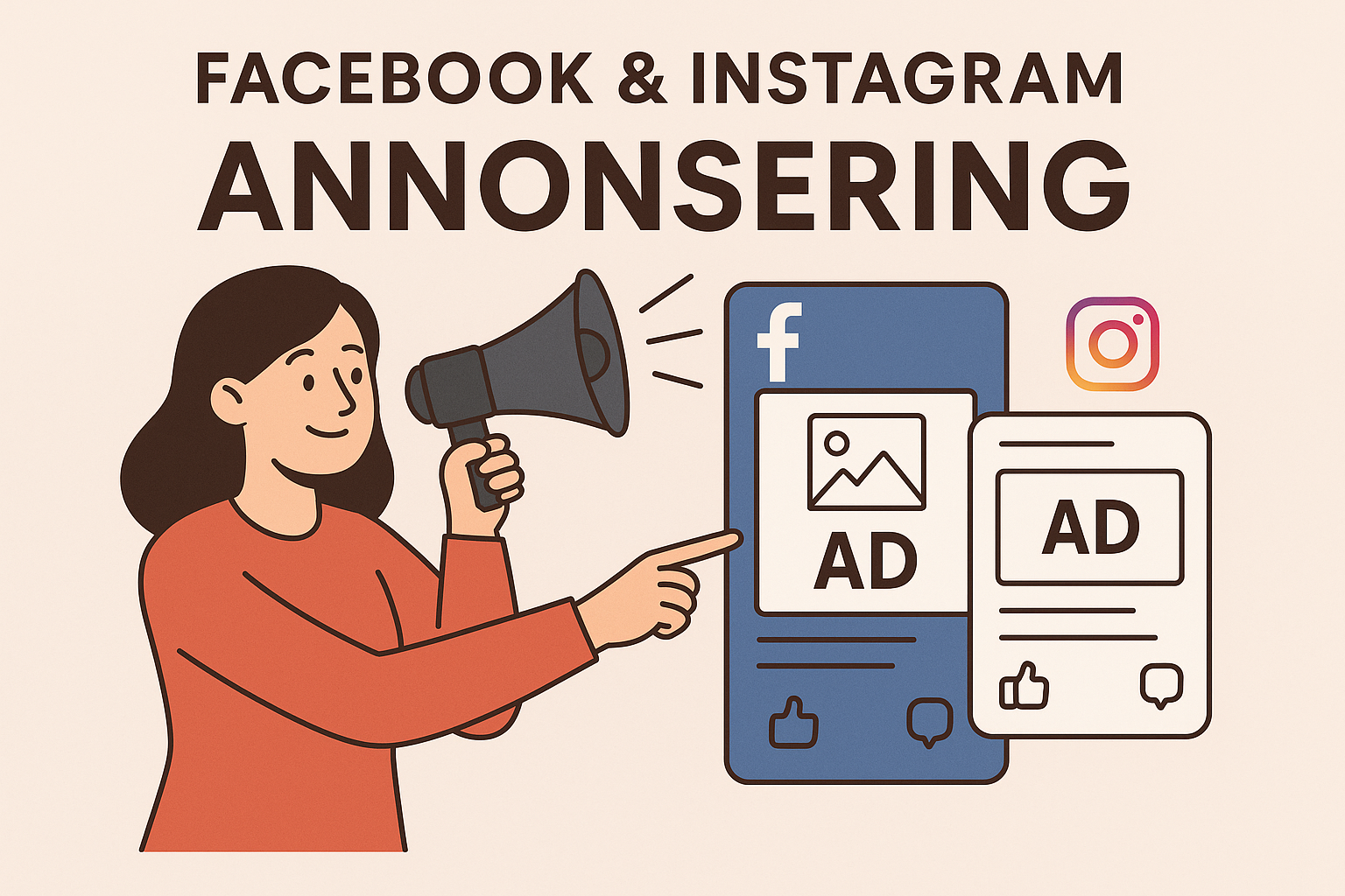 Facebook- och instagram-annonsering