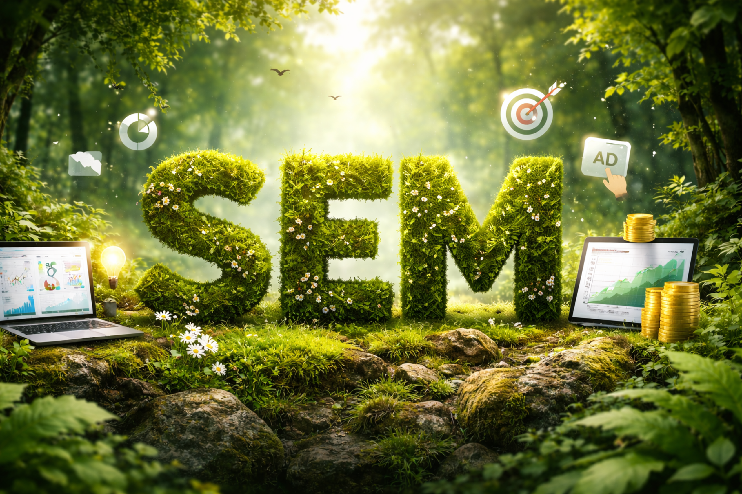 SEM med naturbakgrund